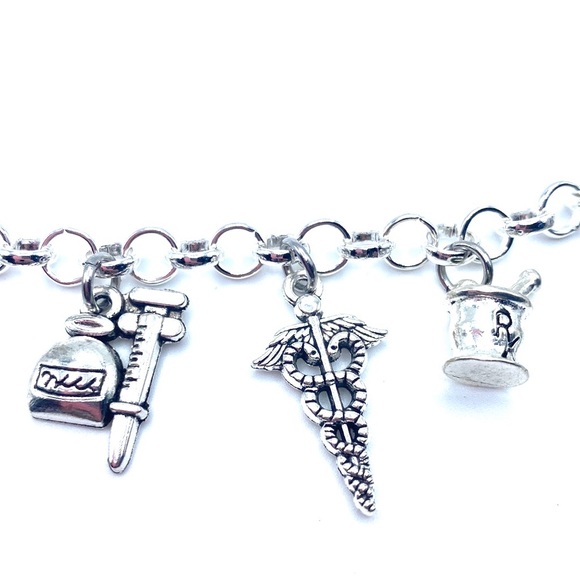 Pharmacist Charm Bracelet - Picture 5 of 7